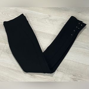 WHITE HOUSE BLACK MARKET Black Leggings, Size XS Regular